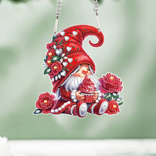 Load image into Gallery viewer, Valentines Day Love Gnome Diamond Painting Hanging Pendant for Art Crafts
