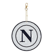 Load image into Gallery viewer, PET Double Sided Special Shaped Napoli Football Club DIY Diamond Art Keyring
