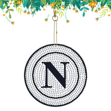Load image into Gallery viewer, PET Double Sided Special Shaped Napoli Football Club DIY Diamond Art Keyring
