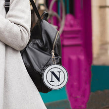 Load image into Gallery viewer, PET Double Sided Special Shaped Napoli Football Club DIY Diamond Art Keyring
