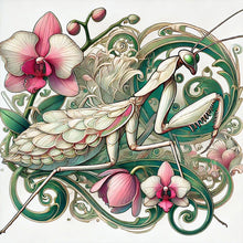 Load image into Gallery viewer, Diamond Painting - Full Round - Mantis (40*40CM)
