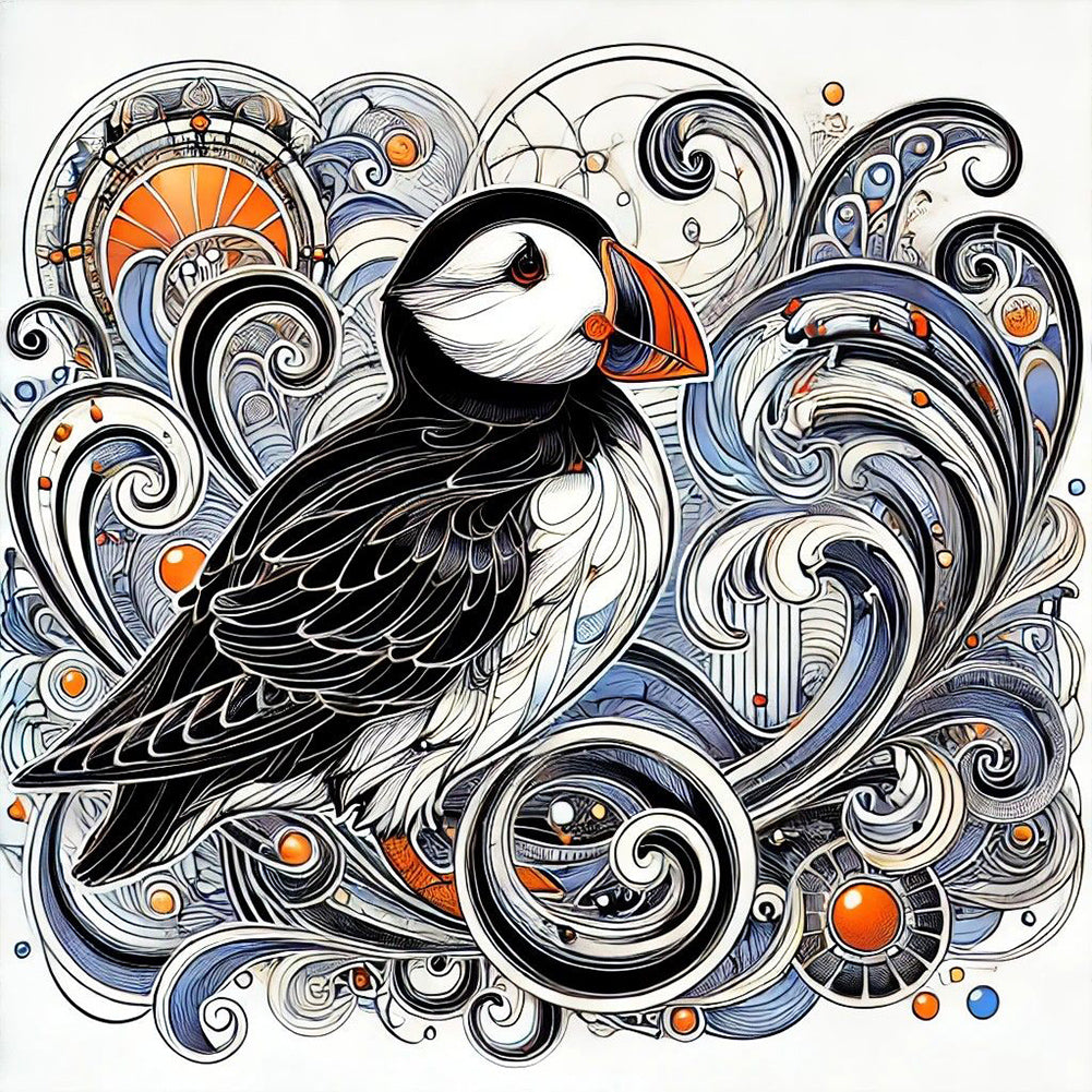 Diamond Painting - Full Round - Sea Petrel (40*40CM)