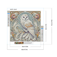Load image into Gallery viewer, Diamond Painting - Full Round - White Owl (40*40CM)
