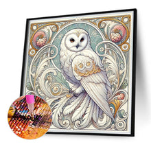 Load image into Gallery viewer, Diamond Painting - Full Round - White Owl (40*40CM)
