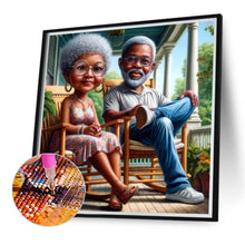 Load image into Gallery viewer, Diamond Painting - Full Round - Grandpa Grandma (40*40CM)
