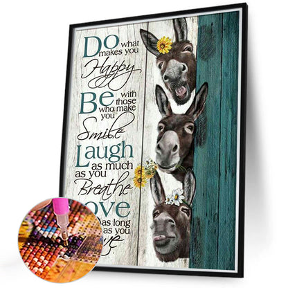 Diamond Painting - Full Round - Inspirational Words (40*50CM)