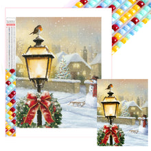 Load image into Gallery viewer, Diamond Painting - Full Square - Winter Street Lights (30*40CM)
