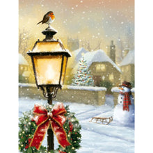 Load image into Gallery viewer, Diamond Painting - Full Square - Winter Street Lights (30*40CM)
