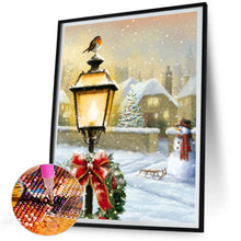 Load image into Gallery viewer, Diamond Painting - Full Square - Winter Street Lights (30*40CM)
