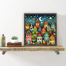 Load image into Gallery viewer, Diamond Painting - Full Round - Colorful Houses (30*30CM)
