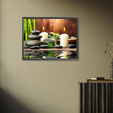 Load image into Gallery viewer, Diamond Painting - Full Round - Zen Pebble Candle (40*30CM)
