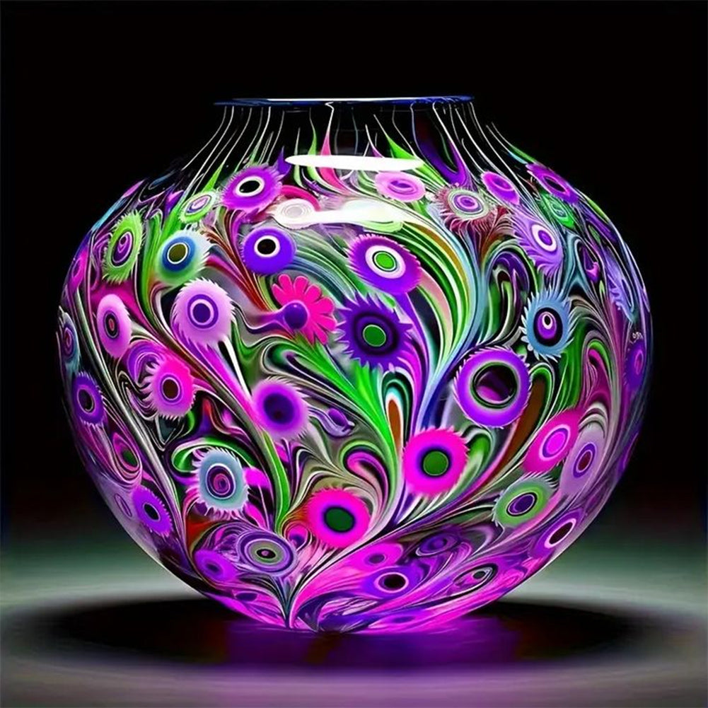 Diamond Painting - Full Round - Vase (40*40CM)