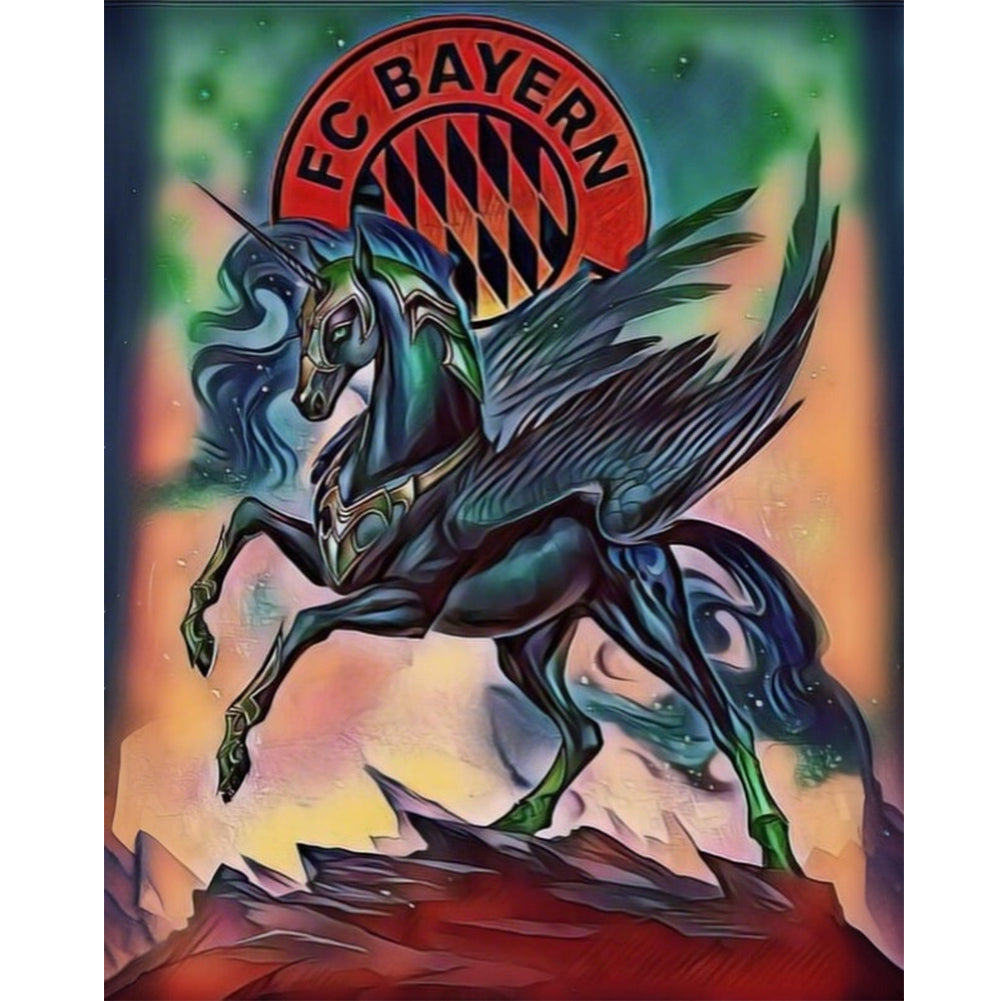 Diamond Painting - Full Round - FC Bayern Munich (40*50CM)