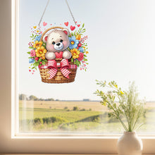 Load image into Gallery viewer, Acrylic Special Shape Crown Elf Diamond Painting Hanging Pendant for Wall Window
