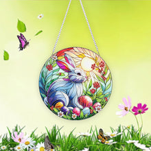 Load image into Gallery viewer, Acrylic Special Shape Crown Elf Diamond Painting Hanging Pendant for Wall Window
