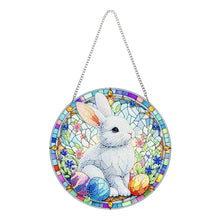 Load image into Gallery viewer, Acrylic Special Shape Crown Elf Diamond Painting Hanging Pendant for Wall Window
