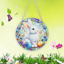 Load image into Gallery viewer, Acrylic Special Shape Crown Elf Diamond Painting Hanging Pendant for Wall Window
