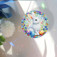 Load image into Gallery viewer, Acrylic Special Shape Crown Elf Diamond Painting Hanging Pendant for Wall Window
