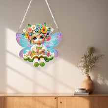 Load image into Gallery viewer, Acrylic Special Shape Butterfly Flower Diamond Painting Ornaments for Art Crafts
