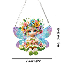 Load image into Gallery viewer, Acrylic Special Shape Butterfly Flower Diamond Painting Ornaments for Art Crafts
