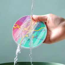 Load image into Gallery viewer, 4Pcs Acrylic Special Shape River DIY Waterproof Diamond Painting Coaster
