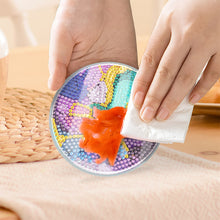 Load image into Gallery viewer, 4Pcs Acrylic Special Shape River DIY Waterproof Diamond Painting Coaster
