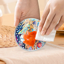 Load image into Gallery viewer, 4Pcs Acrylic Special Shape Lion DIY Waterproof Diamond Painting Coaster
