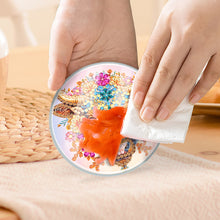 Load image into Gallery viewer, 4Pcs Acrylic Special Shape Bull Head DIY Waterproof Diamond Painting Coaster
