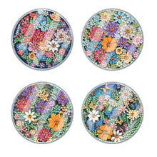 Load image into Gallery viewer, 4Pcs Acrylic Special Shape Flower DIY Waterproof Diamond Painting Coaster
