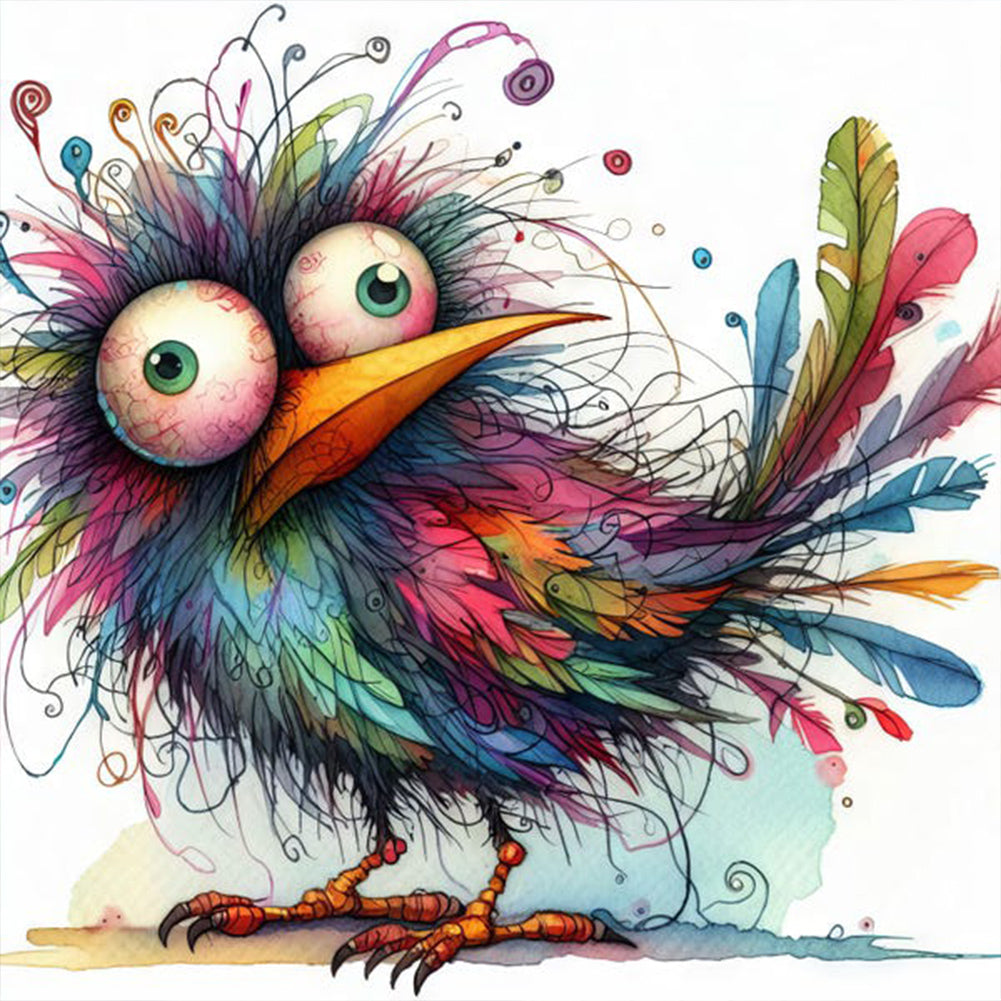 Diamond Painting - Full Round - Bird (40*40CM)