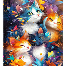 Load image into Gallery viewer, Diamond Painting - Full Round - Cat (45*50CM)
