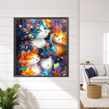 Load image into Gallery viewer, Diamond Painting - Full Round - Cat (45*50CM)
