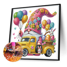 Load image into Gallery viewer, Diamond Painting - Partial Special Shaped - Easter Gnome (30*30CM)
