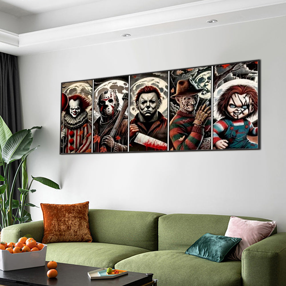 Diamond Painting - Full Square - Horror Stalker (90*40CM)