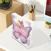 Load image into Gallery viewer, Acrylic Butterfly Diamond Painting Napkin Rack Decor for Home Office Decor
