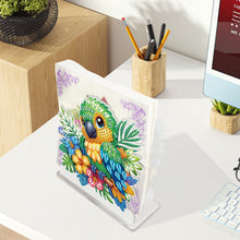 Load image into Gallery viewer, Acrylic Parrot Diamond Painting Napkin Rack Decor for Home Office Decor
