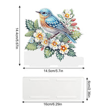 Load image into Gallery viewer, Acrylic Bird On Branch Diamond Painting Napkin Rack Decor for Home Office Decor
