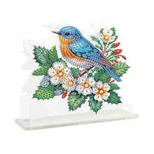 Load image into Gallery viewer, Acrylic Bird On Branch Diamond Painting Napkin Rack Decor for Home Office Decor
