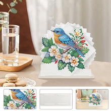 Load image into Gallery viewer, Acrylic Bird On Branch Diamond Painting Napkin Rack Decor for Home Office Decor
