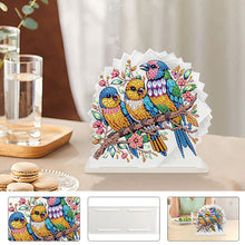 Load image into Gallery viewer, Acrylic Parrot Diamond Painting Napkin Rack Decor for Home Office Decor
