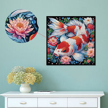 Load image into Gallery viewer, Diamond Painting - Partial Special Shaped - Fish (40*40CM)

