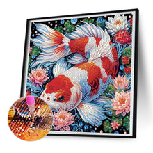 Load image into Gallery viewer, Diamond Painting - Partial Special Shaped - Fish (40*40CM)
