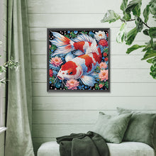 Load image into Gallery viewer, Diamond Painting - Partial Special Shaped - Fish (40*40CM)
