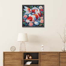 Load image into Gallery viewer, Diamond Painting - Partial Special Shaped - Fish (40*40CM)
