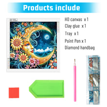 Load image into Gallery viewer, Diamond Painting - Partial Special Shaped - Sun And Moon Faces (40*40CM)
