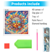Load image into Gallery viewer, Diamond Painting - Partial Special Shaped - Sun And Moon Faces (40*40CM)
