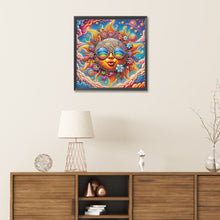 Load image into Gallery viewer, Diamond Painting - Partial Special Shaped - Sun And Moon Faces (40*40CM)
