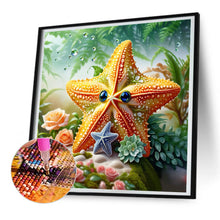 Load image into Gallery viewer, Diamond Painting - Full Round - Rose Starfish (30*30CM)
