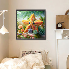 Load image into Gallery viewer, Diamond Painting - Full Round - Rose Starfish (30*30CM)
