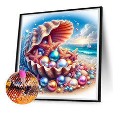 Load image into Gallery viewer, Diamond Painting - Full Round - Shell Starfish Pearl (30*30CM)
